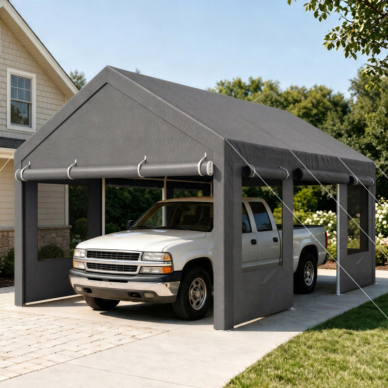 walsunny Heavy Duty Portable Carport & Reviews | Wayfair